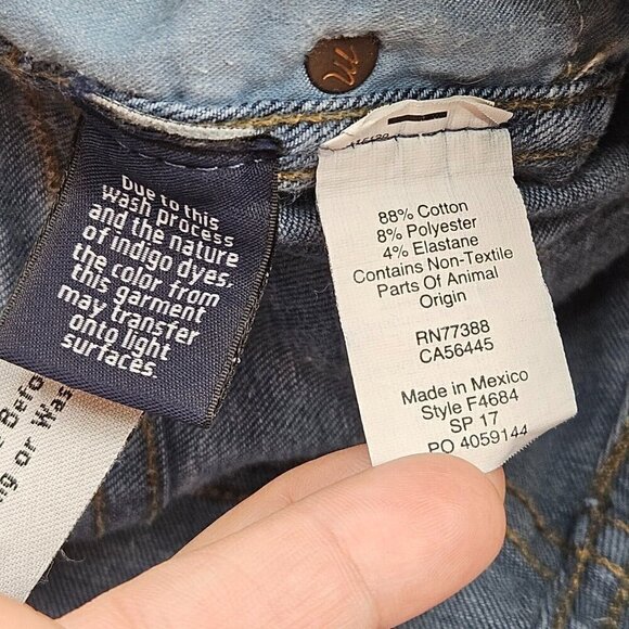 Madewell 10" High Riser Skinny Skinny Jeans Dark Wash Women’s Size 28 Denim - Picture 5 of 9